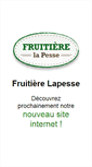 Mobile Screenshot of fruitiere-lapesse.com