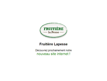 Tablet Screenshot of fruitiere-lapesse.com